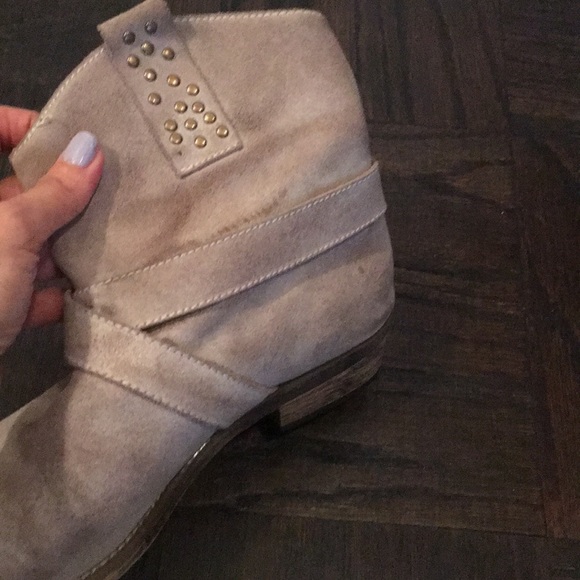 Chocolat Blu Grey Boots with Studs. - Picture 7 of 7